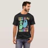 Funny THIS IS MY EIGHTIES Costume Groovy 80's Tシャツ (正面フル)
