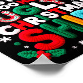 Funny This Is My It's Too Hot For Ugly Christmas S ポスター (角)