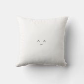  Funny Throw Pillow – Chill Vibes & Cozy Style クッション (裏面)