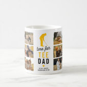 Funny Time For Tee Photo Collage Golfer コーヒーマグカップ (中央)