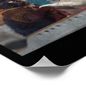 Funny Titanic Movie Cat Meme Rms Cruise Ship Men W ポスター (角)