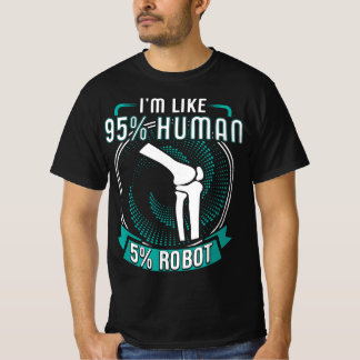 Funny Titanium Knee Replacement Surgery Get Well G Tシャツ