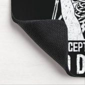 Funny Today I Don't Feel Like Doing Anything Excep マウスパッド (コーナー)