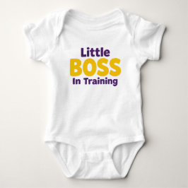 Funny Toddler Boss Cute Infant Phrase ベビーボディスーツ