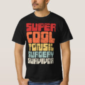 Funny Tonsil Removal Present - Retro Tonsil Surger Tシャツ (正面)
