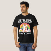 Funny Tonsil Removal Surgery Recovery Gift Tonsill Tシャツ (正面フル)