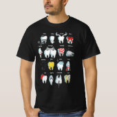Funny Tooth Dentist Teeth Dental  Tシャツ (正面)