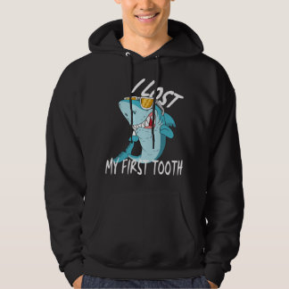 Funny Tooth Fairy Gifts - Cute Shark I Lost My Fir パーカ