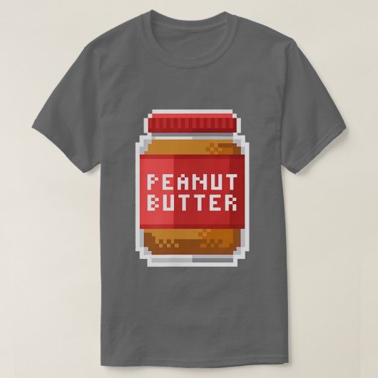 Funny Top Peanut Butter Crunchy PBJ Loves Hallowee Tシャツ (デザイン正面)