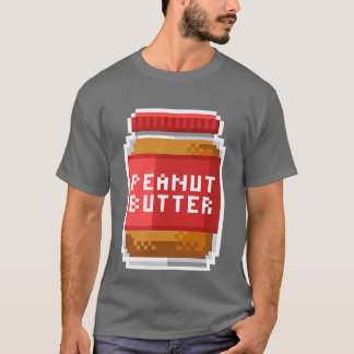Funny Top Peanut Butter Crunchy PBJ Loves Hallowee Tシャツ