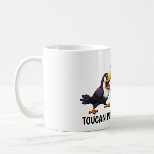 Funny Toucan コーヒーマグカップ (左)