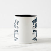 Funny Touch My Beard ツートーンマグカップ (中央)