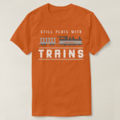 Funny Train Conductor Train Watching Gift 12 Tシャツ (デザイン正面)