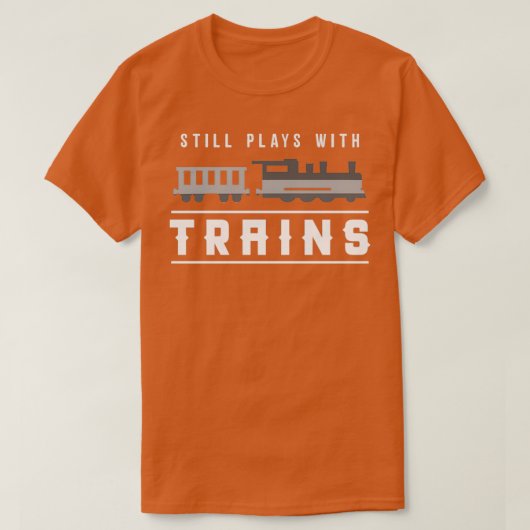 Funny Train Conductor Train Watching Gift 12 Tシャツ (デザイン正面)