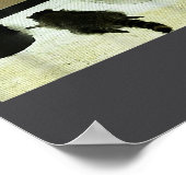 Funny Trashed Panda Drunk Racoon  ポスター (角)