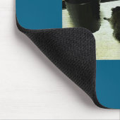 Funny Trashed Panda Drunk Racoon  マウスパッド (コーナー)