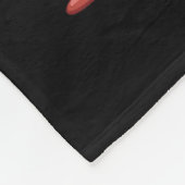 Funny Trashed Panda Raccoon Gets Drunk  フリースブランケット (角)