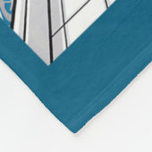 Funny Trashed Panda Raccoon Gets Drunk  フリースブランケット (角)