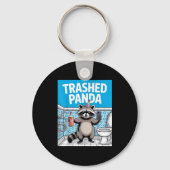 Funny Trashed Panda Raccoon Gets Drunk 1ff512797a7 キーホルダー (正面)