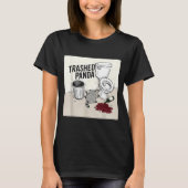Funny Trashed Panda Racoon Gets Drunk Tシャツ (正面)