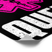 Funny Trauma Queen Art For Paramedic Women Emt Lov ポスター (角)