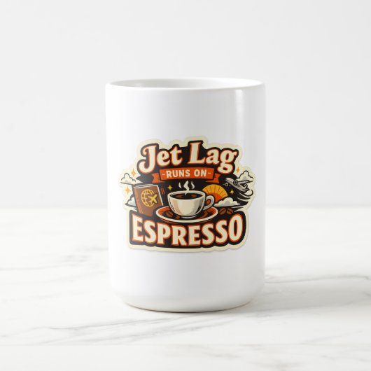  Funny Travel Coffee Lover Hat コーヒーマグカップ (中央)