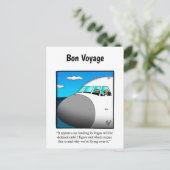 Funny Travel Humor Postcard ポストカード (スタンド正面)