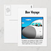 Funny Travel Humor Postcard ポストカード (正面/裏面)