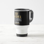 Funny Travel Mug For Single Christian Men トラベルマグ (正面右)