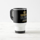 Funny Travel Mug For Single Christian Men トラベルマグ (正面左)