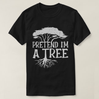 Funny Tree Joke Shirt for Quiet People Tシャツ