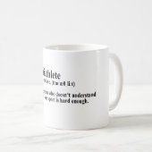 Funny Triathlon Definition - Coffee Mug コーヒーマグカップ (正面右)