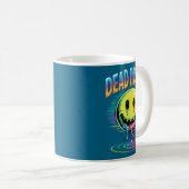 Funny Trippy Dead Inside Quote Sarcasm Meme Gothic コーヒーマグカップ (正面右)