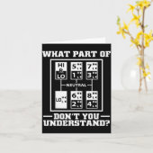 Funny Trucker Design For Men Big Rig Trucker Truck カード (黄色い花)