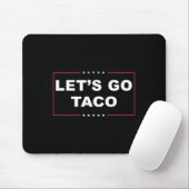 Funny Trump Always Chickens Out Meme Let's Go Taco マウスパッド (マウス)