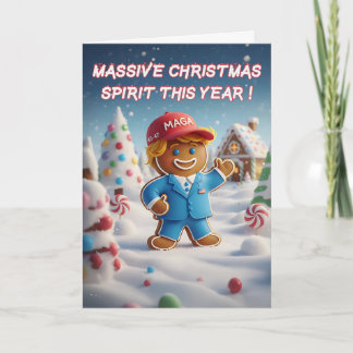 Funny Trump Christmas Card | MAGA Christmas シーズンカード