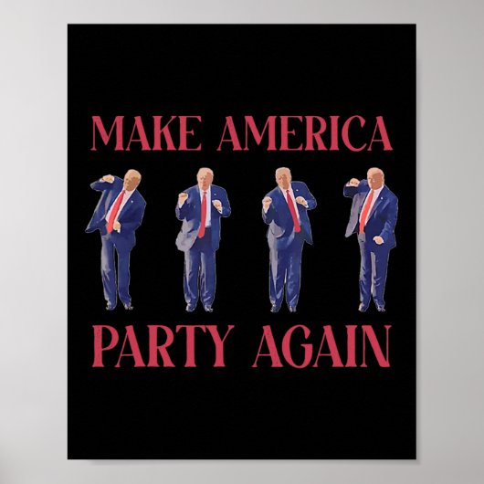 Funny Trump Dancing  ポスター (正面)