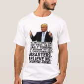 Funny Trump Father Birthday Card Tシャツ (正面)