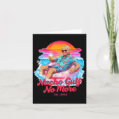 Funny Trump Float Graphic - Nacho Gulf No More Mem カード (正面)