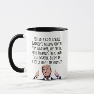 Funny Trump Husband Birthday Valentine Christmas マグカップ