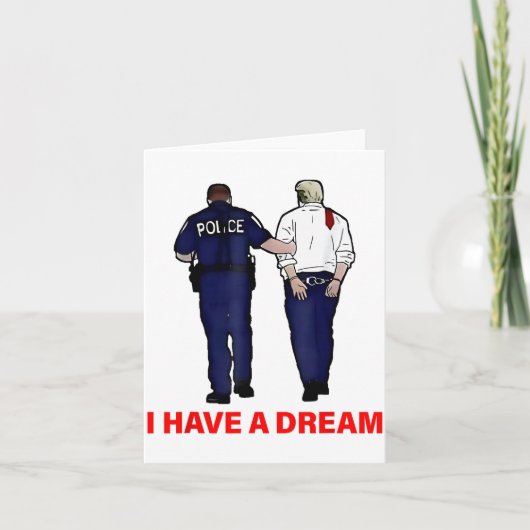 Funny Trump Lice Saying Quote Men Women カード (正面)