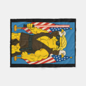 Funny Trump May 4th Be With You Vs Vatican Christi フリースブランケット (正面(横))