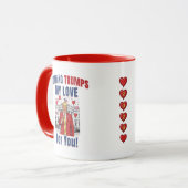 Funny Trump Mug | Trump Valentine's Gift マグカップ (正面左)
