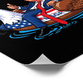 Funny Trump Nacho Gulf No More Shirt Political Car ポスター (角)