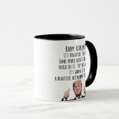 Funny Trump Retirement, MAGA Political Humor マグカップ (正面右)