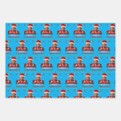 Funny Trump Santa Hat Merry Christmas Ugly Gift  ラッピングペーパーシート (正面2)