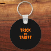 Funny Trump - Trick Or Tariff  キーホルダー (正面)