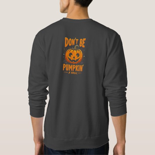 Funny “Trumpkin Spice & Everything Nice” Halloween スウェットシャツ (裏面)