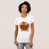 Funny Turkey Eat Tacos Thanksgiving Shirt  Mexican Tシャツ (正面フル)