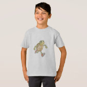 Funny Turtle Kids T-Shirt Tシャツ (正面フル)